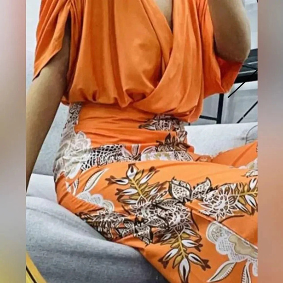 Floral Print Wide Leg Pants - Picture 3 of 12